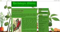 Desktop Screenshot of herbologiamistica.blogspot.com