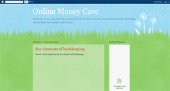 Desktop Screenshot of onlinemoneycave.blogspot.com