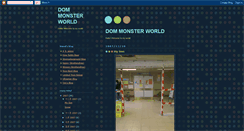 Desktop Screenshot of dommonsterworld.blogspot.com