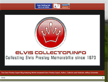 Tablet Screenshot of elvispresleyexpertblog.blogspot.com