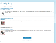 Tablet Screenshot of donellyshop.blogspot.com