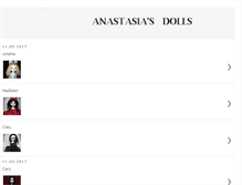 Tablet Screenshot of anastasiasdolls.blogspot.com