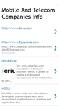 Mobile Screenshot of mobilecompaniesinfo.blogspot.com