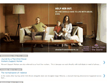 Tablet Screenshot of canadianwomensfoundation.blogspot.com