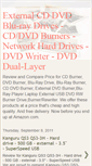 Mobile Screenshot of external-cd-dvd-blu-ray-drivesburners.blogspot.com