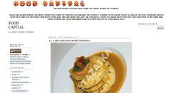 Desktop Screenshot of foodscapital.blogspot.com