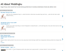 Tablet Screenshot of justweddingku.blogspot.com