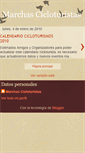 Mobile Screenshot of marchascicloturistas.blogspot.com