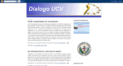 Desktop Screenshot of dialogoucv.blogspot.com