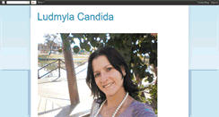 Desktop Screenshot of ludmylacandida.blogspot.com