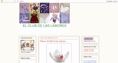 Desktop Screenshot of elclubdelaslabores.blogspot.com