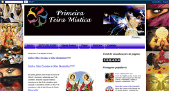 Desktop Screenshot of primeirafeiramistica.blogspot.com