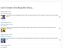 Tablet Screenshot of letscreateonebeautifulstory.blogspot.com