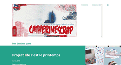 Desktop Screenshot of catherinescrap.blogspot.com