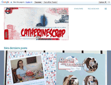 Tablet Screenshot of catherinescrap.blogspot.com