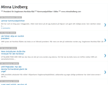 Tablet Screenshot of minnalindberg.blogspot.com