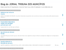 Tablet Screenshot of jornaltribunadosmunicipios.blogspot.com