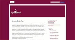 Desktop Screenshot of hjemlivsstil18.blogspot.com
