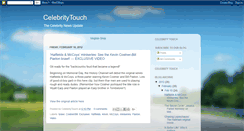 Desktop Screenshot of celebritytouch.blogspot.com