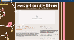 Desktop Screenshot of megafamilies.blogspot.com