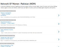 Tablet Screenshot of networkofwomenpakistan.blogspot.com