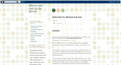 Desktop Screenshot of michaelandjoel.blogspot.com