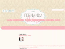 Tablet Screenshot of fernandabeleza.blogspot.com