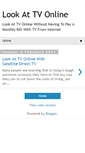 Mobile Screenshot of lookattvonline.blogspot.com