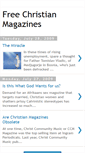 Mobile Screenshot of freechristianmagazines.blogspot.com