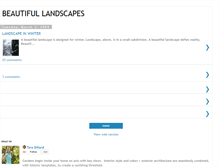 Tablet Screenshot of landscapesbeautiful.blogspot.com