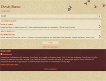 Tablet Screenshot of denisbosse.blogspot.com