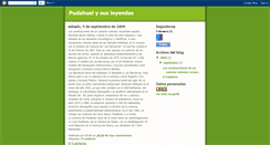 Desktop Screenshot of mitosyleyendasdepudahuel.blogspot.com