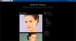 Desktop Screenshot of desktopangels.blogspot.com