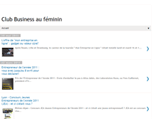 Tablet Screenshot of club-business-au-feminin.blogspot.com