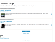 Tablet Screenshot of 360autodesign.blogspot.com