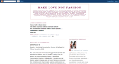 Desktop Screenshot of makelovenotfashion.blogspot.com
