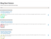 Tablet Screenshot of danikaizen.blogspot.com
