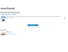 Tablet Screenshot of amarillasweb.blogspot.com