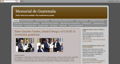 Desktop Screenshot of memorialguatemala.blogspot.com