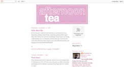 Desktop Screenshot of afternoonteadesigns.blogspot.com
