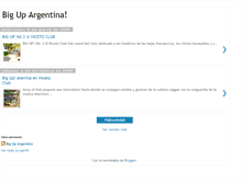 Tablet Screenshot of bigupargentina.blogspot.com