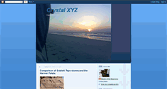 Desktop Screenshot of crystalxyz.blogspot.com