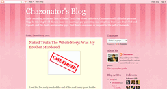 Desktop Screenshot of chazonator.blogspot.com