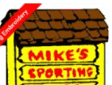 Tablet Screenshot of mikesportingoods.blogspot.com