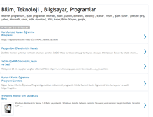 Tablet Screenshot of bilim-teknik-programlar.blogspot.com