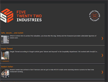 Tablet Screenshot of 522industries.blogspot.com