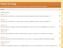 Tablet Screenshot of borjessoblogg.blogspot.com