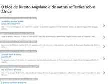 Tablet Screenshot of direitoangolano.blogspot.com