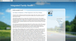 Desktop Screenshot of integratedfamilyhealth.blogspot.com