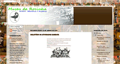 Desktop Screenshot of museudarocinha.blogspot.com